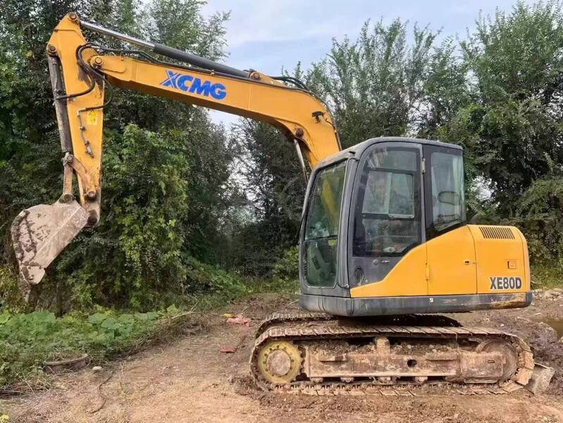 2018 year used XCMG XE80D excavator