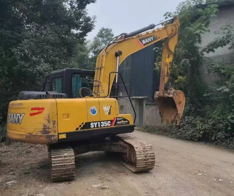 2017 year SANY original used excavator SY135C
