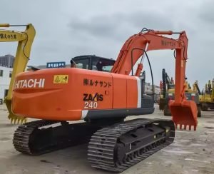 Used Hitachi ZX240 excavator