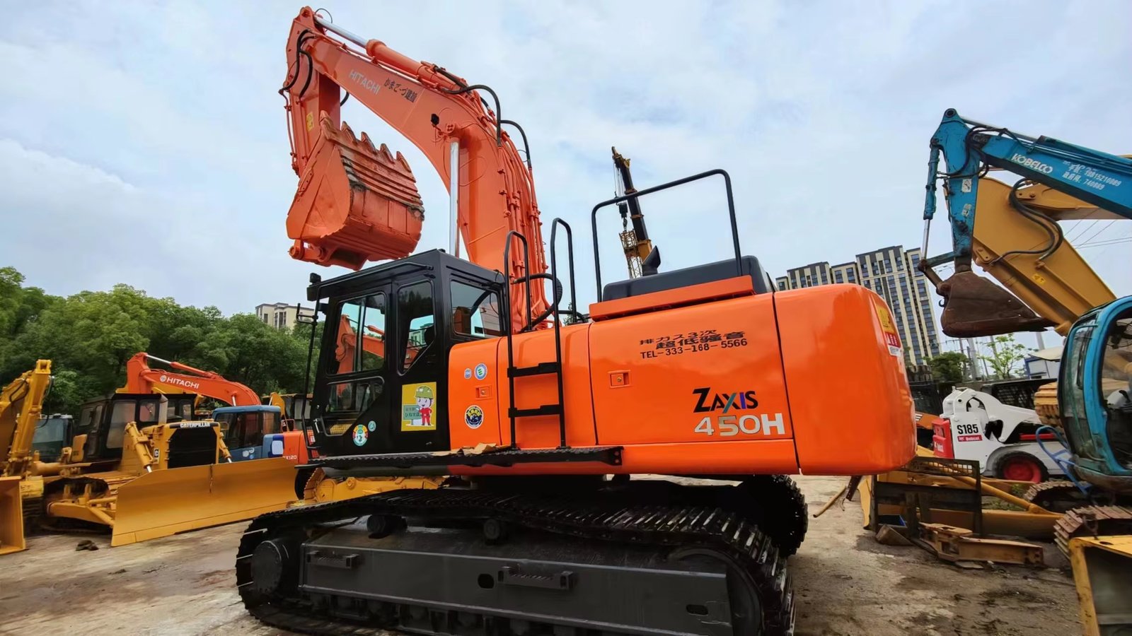Used Hitachi ZX450 excavator