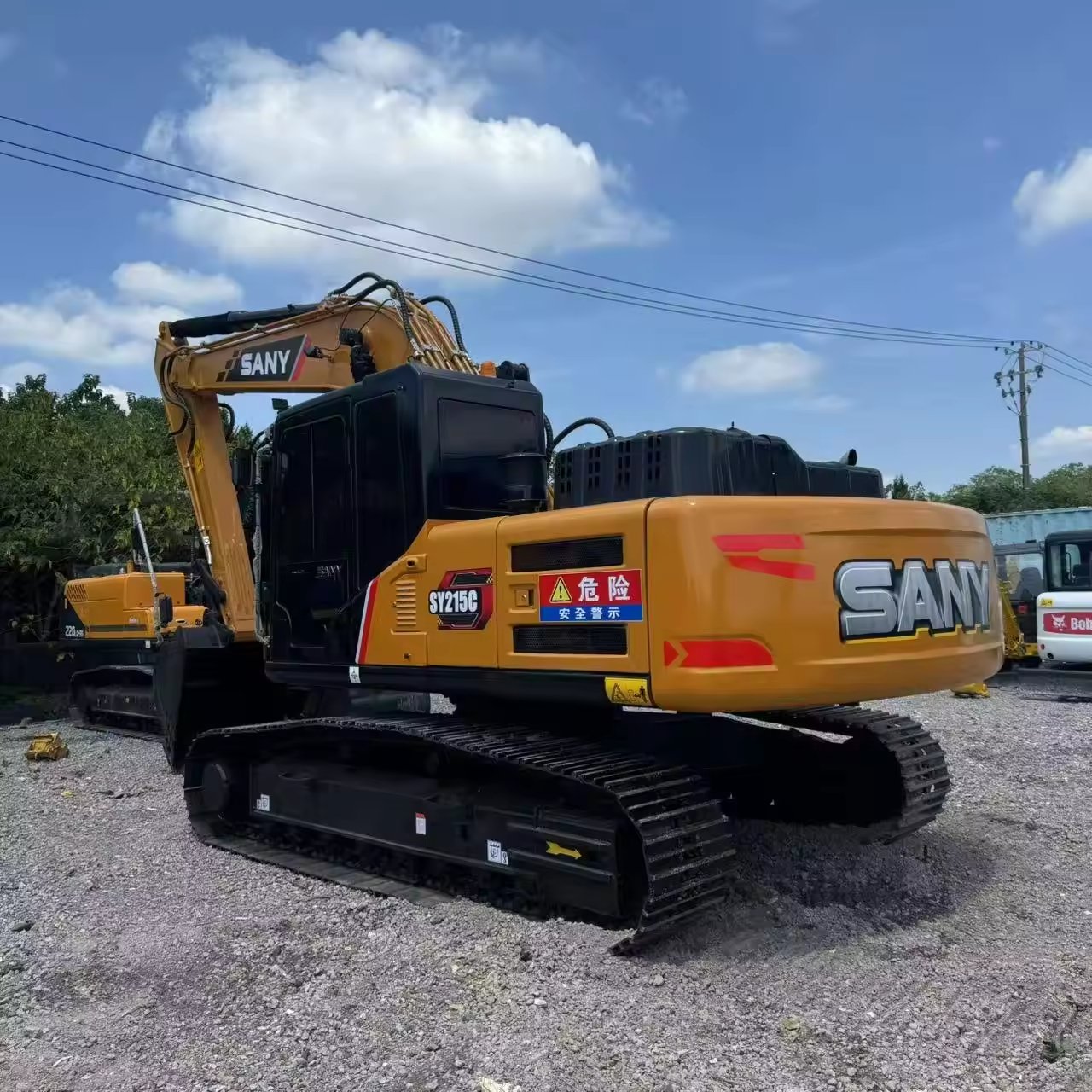 Used SANY SY215C excavator