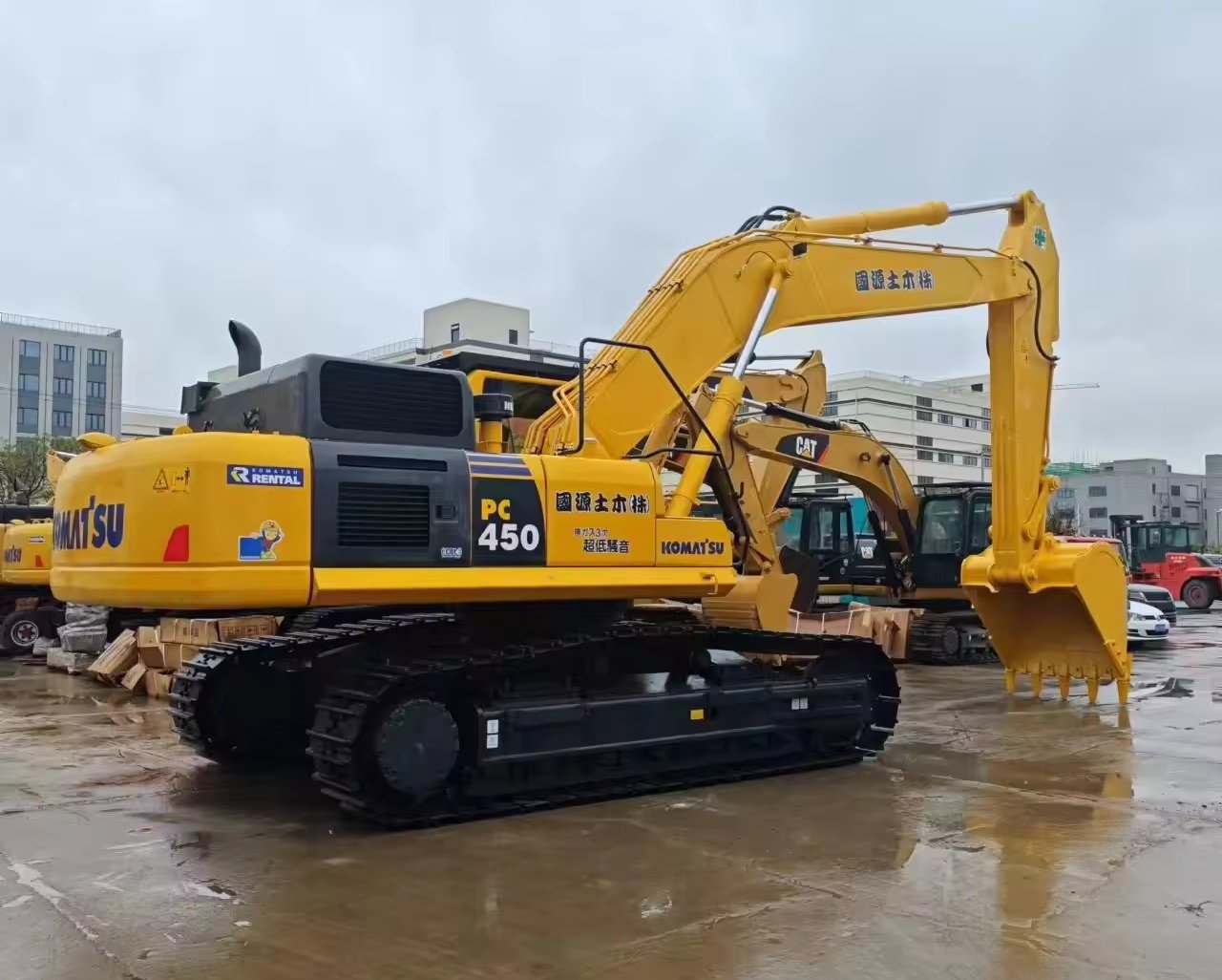 Used komatsu pc450 excavator