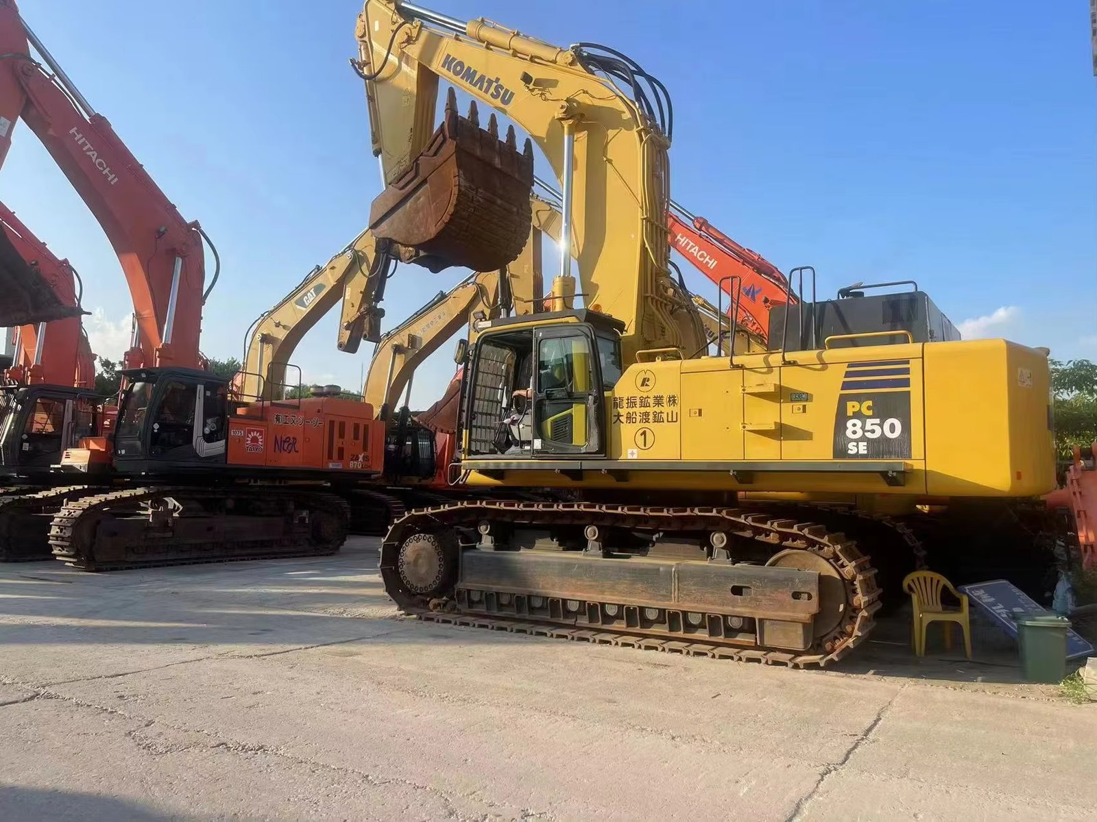 Used komatsu pc850 excavator