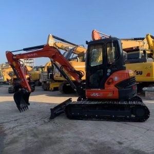 Used kubota U55 excavator