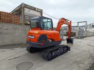 Used Doosan DX55 excavator