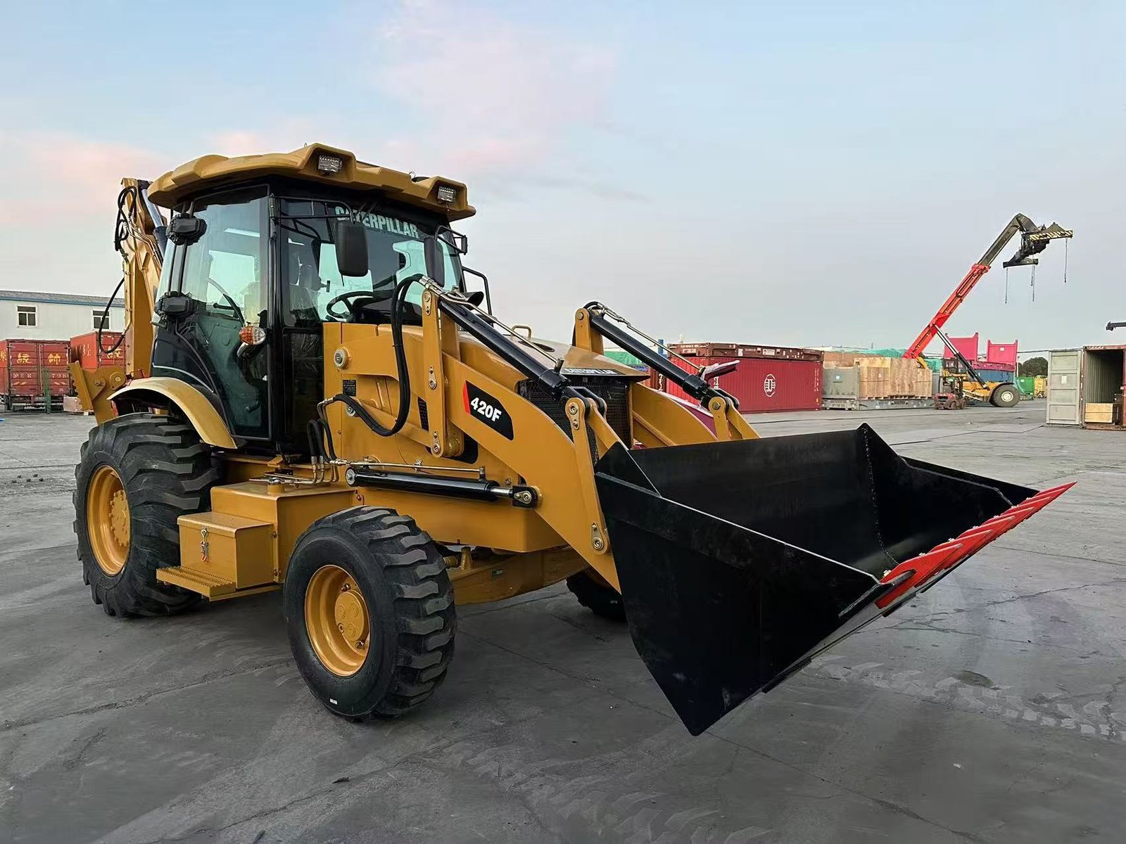 CAT 420F Backhoe5