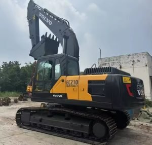 Used Volvo EC210 excavator