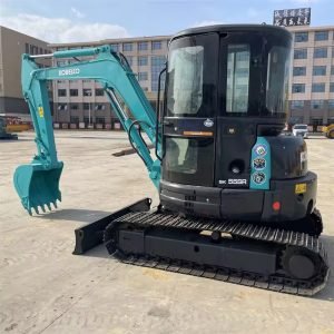 Used kobelco sk55sr excavator