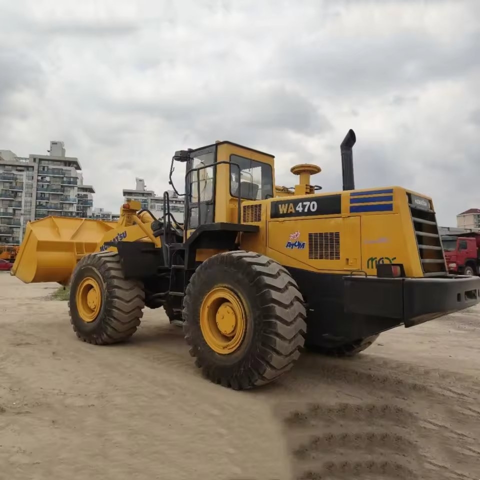 Used komatsu WA470 loader