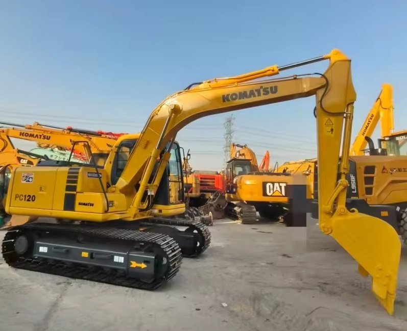 Used komatsu pc120-6eo excavator